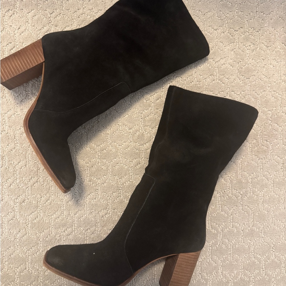 Dolce Vita Black Heeled Boots